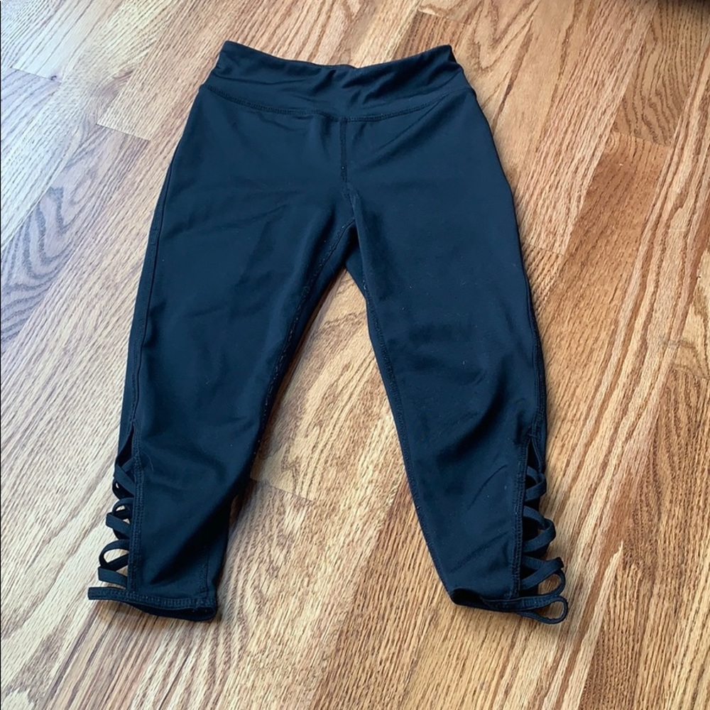 Little girls ZELLA crop leggings